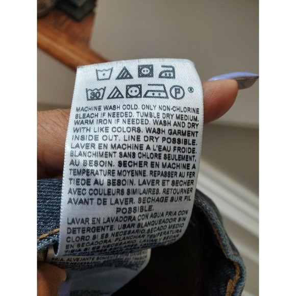 Levi's Signature Men's Blue Denim 100% Cotton Relaxed Fit Jeans Size 34/30 - Picture 10 of 11